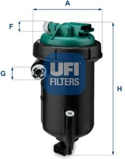Основа за горивен филтър Fiat Citroen Peugeot 1606450480 1901 89 1901 98 1346387080 1352490080 1362976080