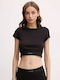 Women's Short Sleeve T-Shirt Black
