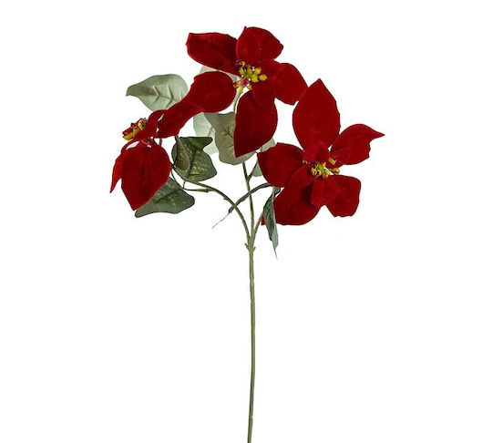 Zaros Christmas Fabric Decorative Flower 60cm