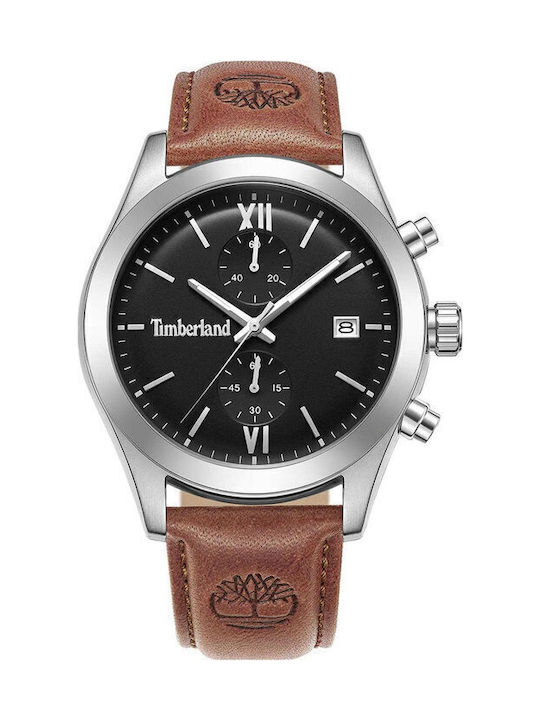 Timberland Ανδρικό Ρολόι 44mm Χρονογράφος Μπατα...