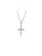 Senza Men's Cross from Silver