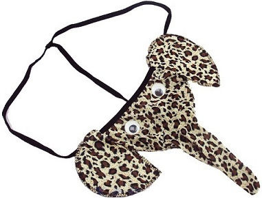 Ophelia's Dream Lingerie Leopard Elephant String 10leel