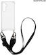 Silicone Case Strap Sonique Armor Clear Samsung...