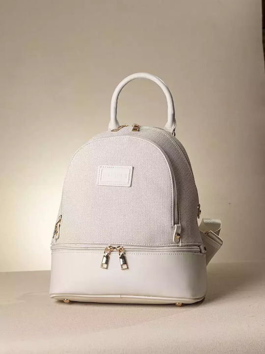 Fragola Damenrucksack / Schultertasche Ivory