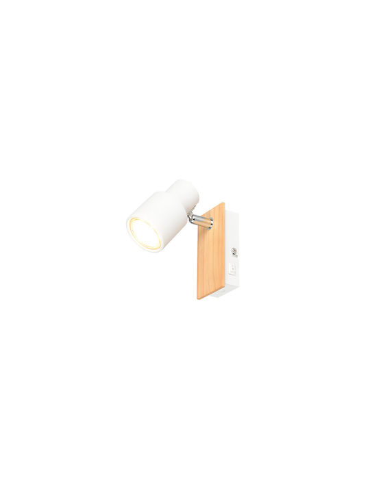 Trio Lighting Μονό Σποτ σε Λευκό Χρώμα
