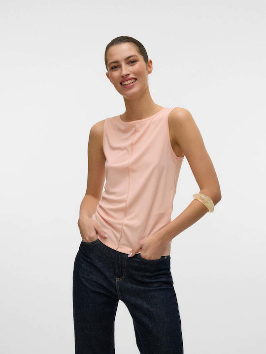 Vero Moda Дамска Блуза Без Ръкави Сомон