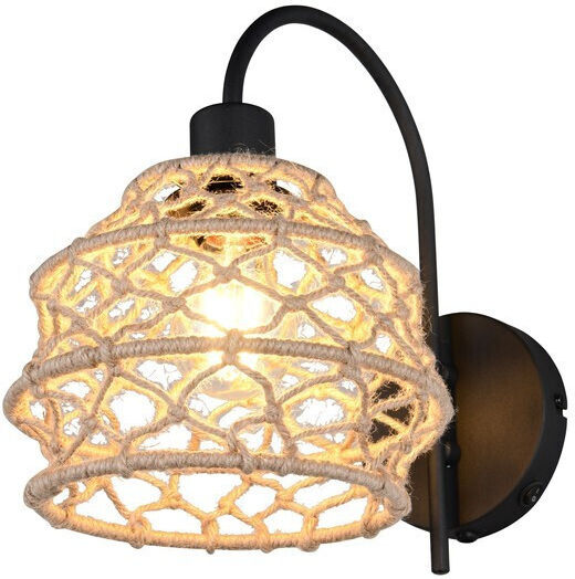 Trio Lighting Modern Lamp Wall Black