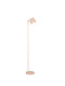 Trio Lighting Blake LED Floor Lamp with Warm White Light Beige