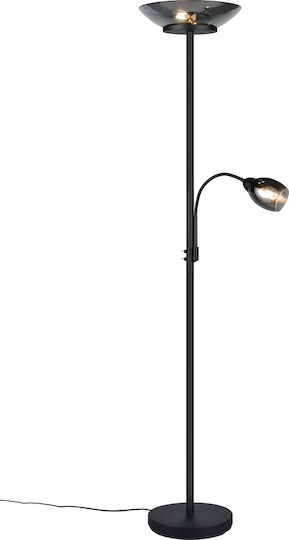 Trio Lighting Gerry Floor Lamp Black