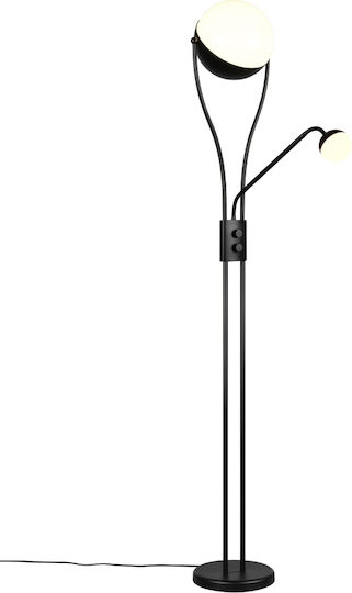 Trio Lighting Chris LED Φωτιστικό Δαπέδου με Θερμό Λευκό Φως Μαύρο