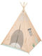 Kikka Boo Kids Indian Teepee Play Tent House for 3+ years Orange