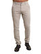 Hose Elastisch Beige