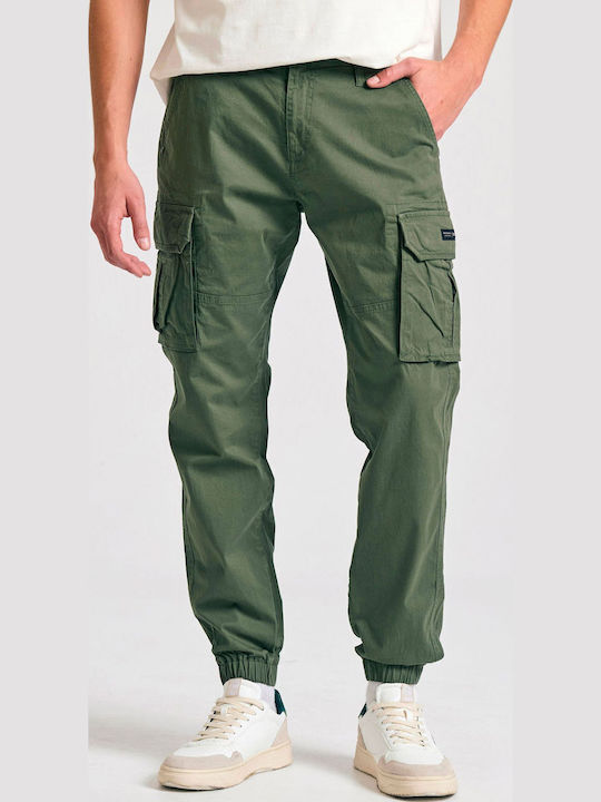 Funky Buddha Pantaloni Elastic cu Croială Norma...