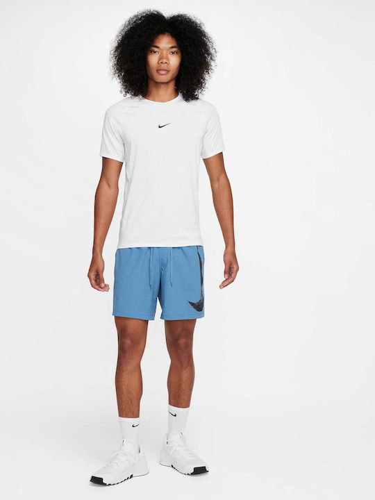 Nike Pantaloni Scurți Sport Bărbați Dri-Fit Alb...
