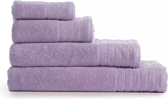 Nef-Nef Homeware Σετ Πετσέτες Μπάνιου 3τμχ Fresh Lavender Βάρους 550gr/m²