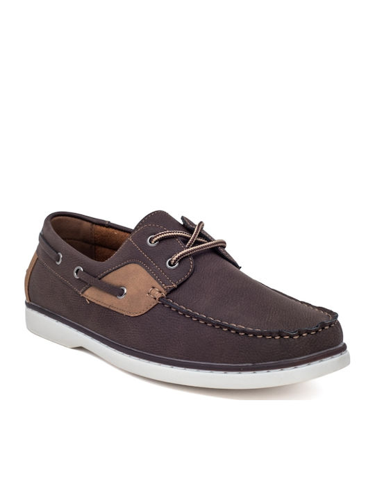 Antonio Donati Men's Boat Shoes Brown