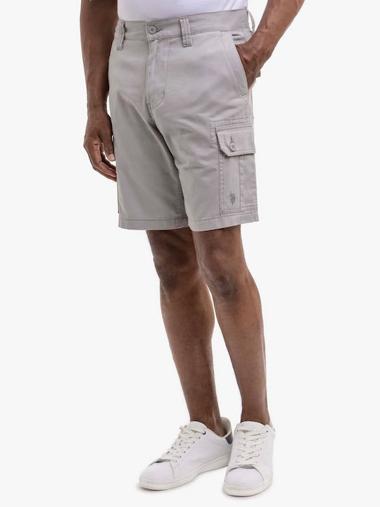 U.S. Polo Assn. Ανδρική Βερμούδα Cargo Γκρι