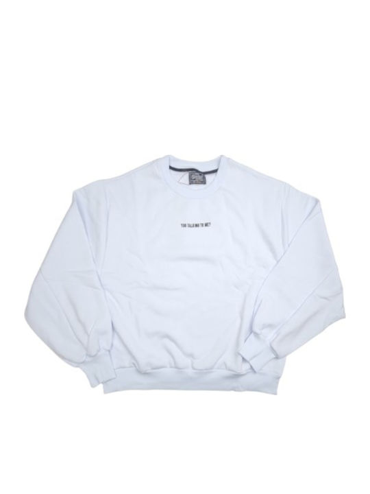 Paco & Co Damen Sweatshirt White