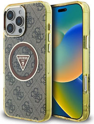 Guess Back Cover Brown (iPhone 16 Pro Max) Guess Back Cover Brown (iPhone 16 Pro Max)
