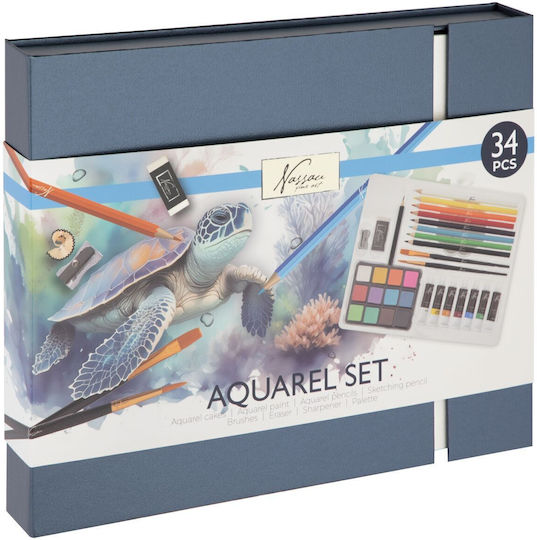 Nassau Fine Art Painting Set 34pcs