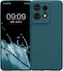 KWmobile Petrol Задна корица Силикон 1.3мм Тюркоазен (Motorola Edge 50 Pro)