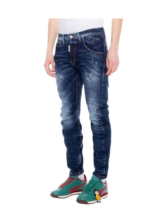 Cover Jeans London Men's Jeans Pants Elastic navy-blue