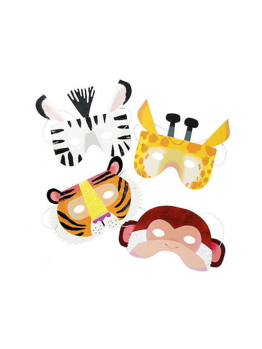 Party Animals Masks 8pcs