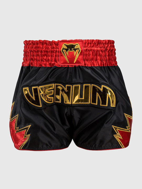 Σορτσάκι Muay Thai Venum Inferno Black Gold Red