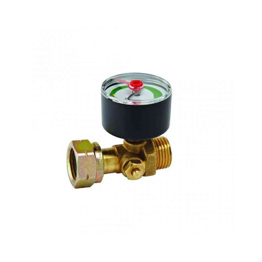 Mondial Regulator de Gaz Presiune scăzută cu Manometru Setare externă De Flux Maxim 1 kg/h