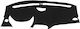 Peugeot 3008 II Facelift 2020+ 8" Screen Dashboard Cover Black