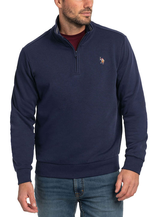 U.S. Polo Assn. Блуза с дълъг ръкав Синя