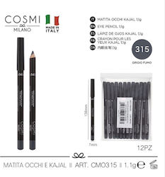 Cosmi Italia Milano Μολύβι Ματιών 315 Grigio Fum