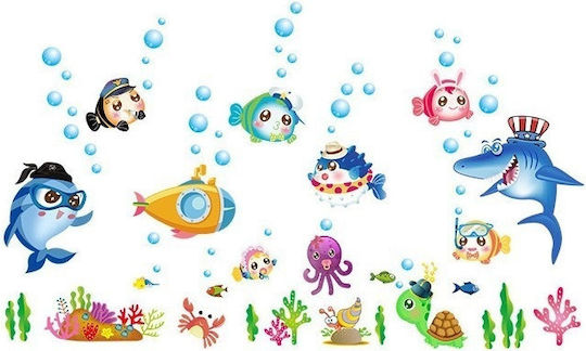 Autocolant Decorativ pentru Copii Perete 75x123buc