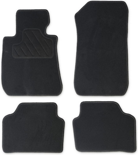 Set de covorașe negre BMW 3 Sedan E90 4 piese