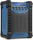 Audizio TEMI Jobsite Tabletop Radio Rechargeable DAB+ with Bluetooth Blue