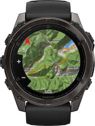Garmin Fenix 8 Edelstahl 51mm Wasserdicht Smart...