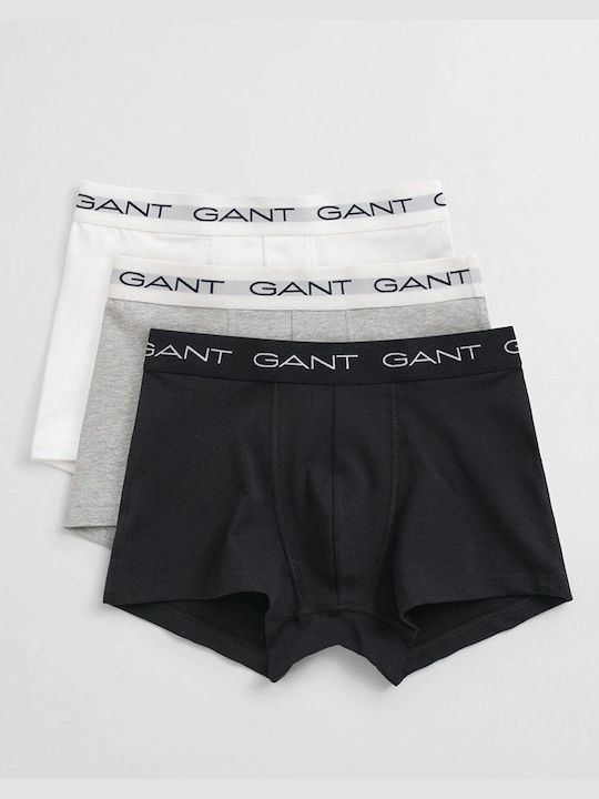Gant Ανδρικά Μποξεράκια Πολύχρωμα 3Pack