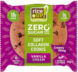 Rice Up Collagen Biscuit 60g Vanilla 1-53481 Rice Up Collagen Biscuit 60g Vanilla 1-53481
