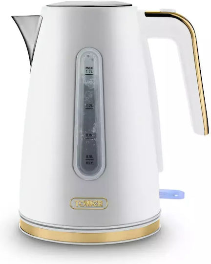 Tower Cavaletto Βραστήρας 1.7lt 3000W Λευκός