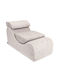 Recliner Tesatura Ecru L120xW60xH55cm