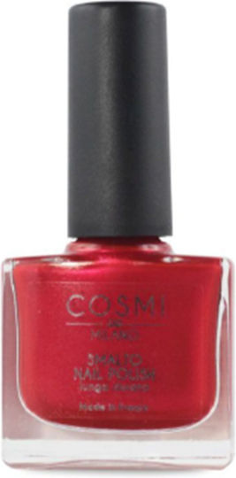 Cosmi Italia Glossy Long Lasting Nail Polish 143 Rosso Perlato