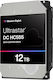 Western Digital HC555 Data Center 12TB HDD Σκληρός Δίσκος 3.5" SAS 3.0 με 512MB Cache για Server / Καταγραφικό 0B47741