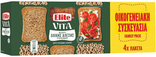Елитни пълнозърнести сухари 4x90g 1-53460