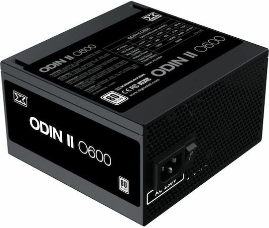 Xigmatek Odin II O600 80 PLUS 600W Schwarz Computer-Netzteil Voll verkabelt 80 Plus Bronze