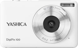 Yashica DigiPix 44MP Full HD (1080p) Οπτικό Ζουμ 16x Λευκή
