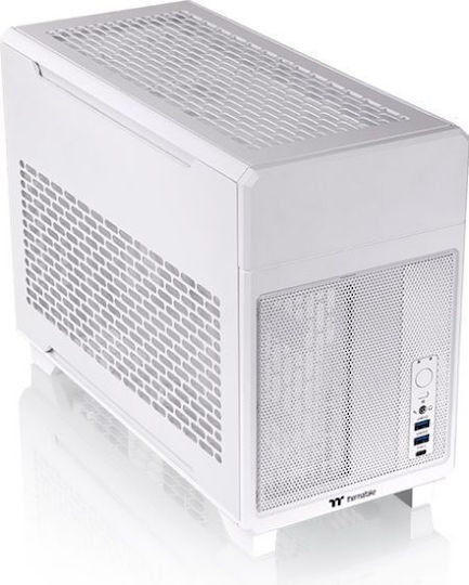 TR100 Mini Tower Computer Case White