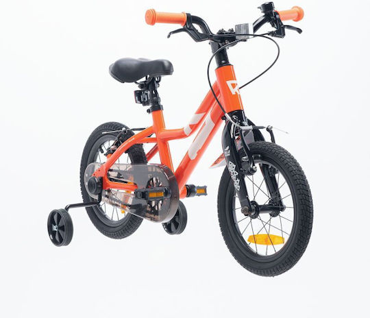 Radvik 14" Bicicletă pentru copii de Oras cu Cadru din Aluminiu Portocaliu