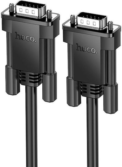 Hoco Cable VGA male - VGA male Μαύρο 2m (302275)