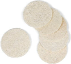 Nipavo Natural Face Loofah 6τμχ