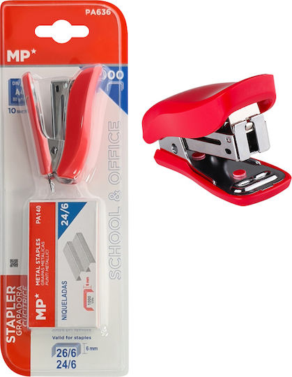 Stapler Replacement Wires 126 Mp 10 Sheets Pa636 Red